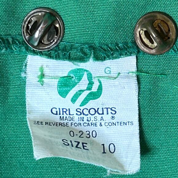 Vintage 80s Girl Scouts Vest 74 Patches 13 Pins Nation’s Capitol 713 - Picture 10 of 11